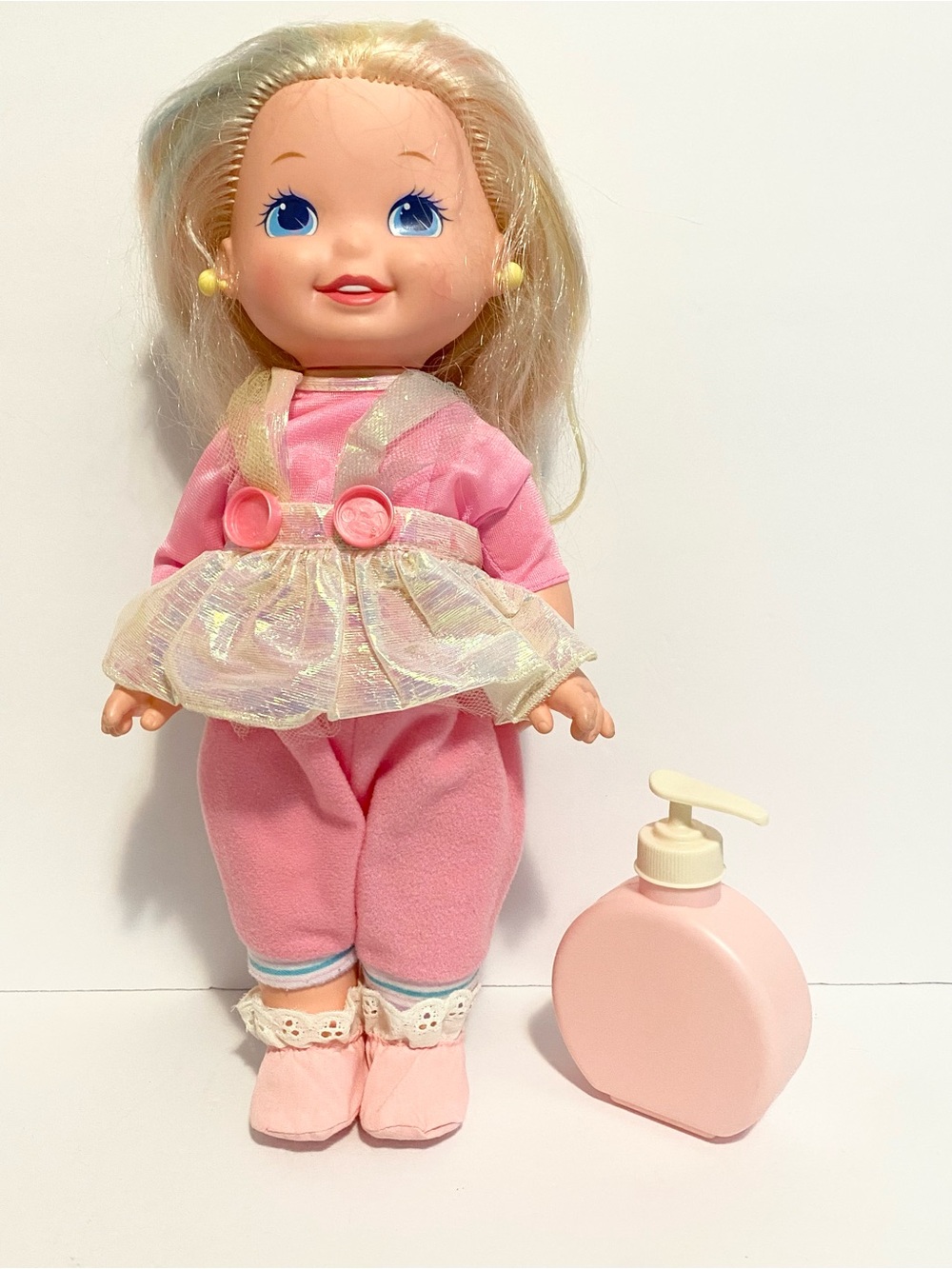 Vintage Mattel Penni Secrets Colour Changing Hair Doll 1993 90s Girls Baby Pink